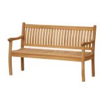 solid wood outdoor bench