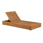 Teak Garden Sun Lounger