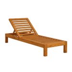 Teak Outdoor Chaise Lounge