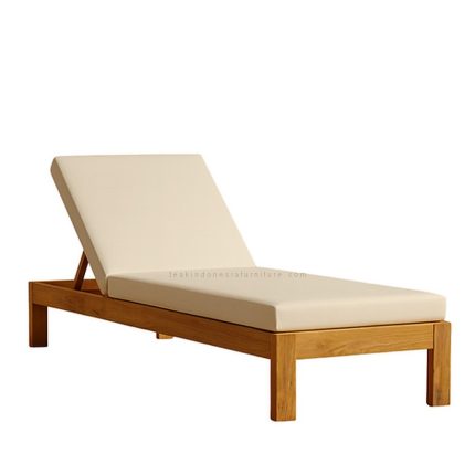 Teak Outdoor Chaise Lounge