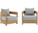 teak outdoor lounge chair
