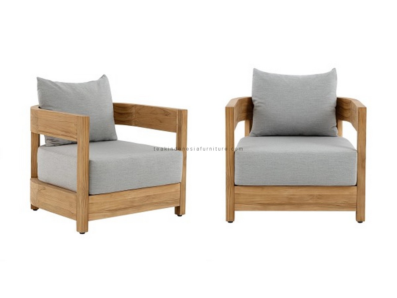 teak outdoor lounge chair
